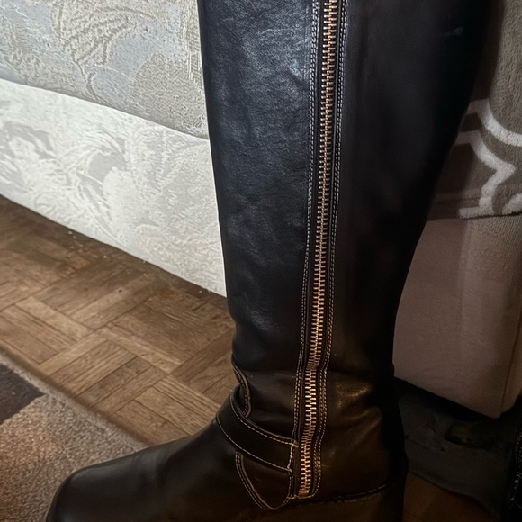 John Fluevog Black Bond Girl amazing boots - Picture 7 of 9